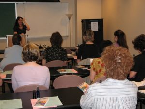 ASU workshop attendees learn to make scents at work by creating their own Aromatherapy products